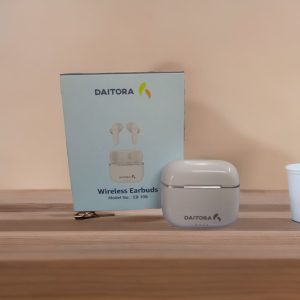 Daitora EB 108 True Wireless Bluetooth Earbuds with Mic | HD Sound | Touch Control | Long Battery | Sweatproof